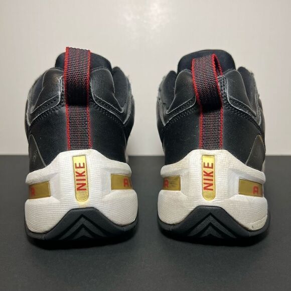 VTG 2003 Mens NIKE Black Leather Athletic Shoes / Size 11 - Picture 4 of 9